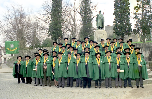 Cerimónia da 1ª Entronização, Paço dos Duques de Bragança, Guimarães, 17/02/1990